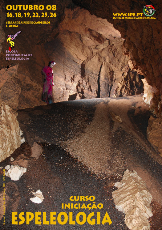 Curso de Iniciação à Espeleologia - Outubro de 2008 Espeleologia - Curso de Iniciação - Outubro de 2008