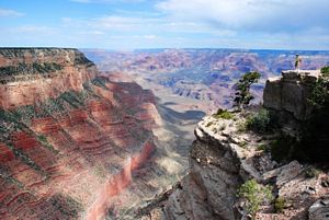 Vista geral do Grande Canyon desde Yaki Point @JACrispim - CeGUL- SPE, 2009 Vista geral do Grande Canyon desde Yaki Point @JACrispim - CeGUL- SPE, 2009