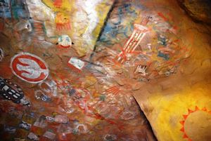 Pinturas dos Navajos na Watch Tower, Desert View @JACrispim - CeGUL- SPE, 2009