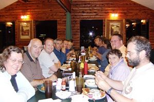 Jantar em Mammoth Springs @ Pilar Vicente-SPE, 2009 Jantar em Mammoth Springs @ Pilar Vicente-SPE, 2009