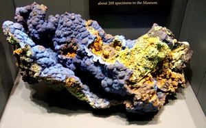 Azurite, Smithsonian Museum, em Washington DC @ Pilar Vicente - SPE, 2009 Azurite, Smithsonian Museum, em Washington DC @ Pilar Vicente - SPE, 2009