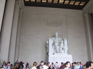 Estátua de Lincoln, Washington DC Pilar Vicente-SPE, 2009 Estátua de Lincoln, Washington DC Pilar Vicente-SPE, 2009