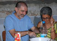 Olímpio e Maria - Foto: J. Crispim Olímpio e Maria